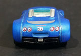 2010 Hot Wheels Hot Auction Bugatti Veyron Satin Blue Die Cast Toy Dream Super Car Vehicle - Treasure Valley Antiques & Collectibles