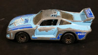 1983-85 Matchbox Racing Porsche 935 Light Baby Blue Die Cast Toy Race Car Vehicle - Treasure Valley Antiques & Collectibles