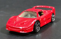 2007 Hot Wheels All Stars Ferrari F50 Red Die Cast Toy Dream Super Car Vehicle - Treasure Valley Antiques & Collectibles