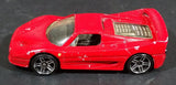 2007 Hot Wheels All Stars Ferrari F50 Red Die Cast Toy Dream Super Car Vehicle - Treasure Valley Antiques & Collectibles