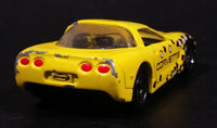1998 Matchbox 1997 Chevrolet Corvette Yellow Die Cast Toy Race Car Vehicle - Treasure Valley Antiques & Collectibles