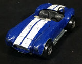 1983 Hot Wheels Hot Ones Classic Cobra Convertible Blue Die Cast Toy Car Vehicle w/ Opening Hood - Treasure Valley Antiques & Collectibles