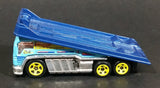 2013 Hot Wheels City Works Back Slider Truck Light Blue Die Cast Toy Car Vehicle - Treasure Valley Antiques & Collectibles