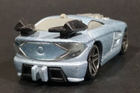 2004 Hot Wheels Tooned Mercy Breaker Light Silver Blue Die Cast Toy Car Vehicle - McDonald's Happy Meal - Treasure Valley Antiques & Collectibles
