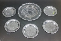 Rare Antique Wm. A. Rogers Silver Plated Copper Lead MTS 8412 Coaster 6 Piece Set - Treasure Valley Antiques & Collectibles