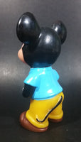 Vintage Walt Disney Productions Mickey Mouse Rubber Squeeze Toy with Turning Head - Made in Hong Kong - Treasure Valley Antiques & Collectibles