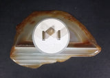 Glowing Crystal Agate Geode Slice Light Up Electric Plug In Night Light - Treasure Valley Antiques & Collectibles