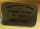 Vintage Saskatoon, Saskatchewan Yellow Ceramic Grain Elevators Salt & Pepper Shaker Set - Treasure Valley Antiques & Collectibles