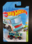 2018 Hot Wheels HW Fun Park Chill Mill Teal Light Blue Die Cast Toy Car Vehicle - New in Package Sealed - Treasure Valley Antiques & Collectibles