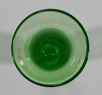 Vintage Green Colored Thin 8" Depression Glass Vase - Treasure Valley Antiques & Collectibles