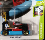 2018 Hot Wheels HW Fun Park Bump Around Bumper Car Black Ride Die Cast Toy Vehicle - New in Package Sealed - Treasure Valley Antiques & Collectibles