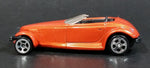 2010 Maisto Fresh Metal Chrysler Prowler Convertible Orange 1/64 Scale Die Cast Toy Car Vehicle - Treasure Valley Antiques & Collectibles