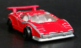 Vintage Majorette Lamborghini Red No. 237 1/56 Scale Die Cast Toy Dream Car Vehicle - Treasure Valley Antiques & Collectibles
