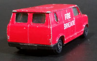 Vintage Yat Ming Red Fire Brigade Van No. 1501 Die Cast Toy Car Emergency Rescue Vehicle - Treasure Valley Antiques & Collectibles
