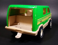 Vintage Tonka Pressed Steel and Plastic Green and Beige Pop-up Camper Van - Treasure Valley Antiques & Collectibles