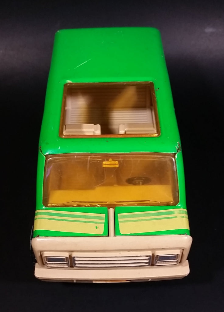 Vintage Tonka Pressed Steel and Plastic Green and Beige Pop-up Camper ...