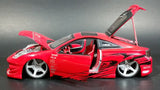 Jada Import Racer Toyota Celica Red 1/24 Scale Die Cast Toy Car Vehicle No. 50710-9 - Missing Spoiler - Treasure Valley Antiques & Collectibles