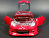 Jada Import Racer Toyota Celica Red 1/24 Scale Die Cast Toy Car Vehicle No. 50710-9 - Missing Spoiler - Treasure Valley Antiques & Collectibles