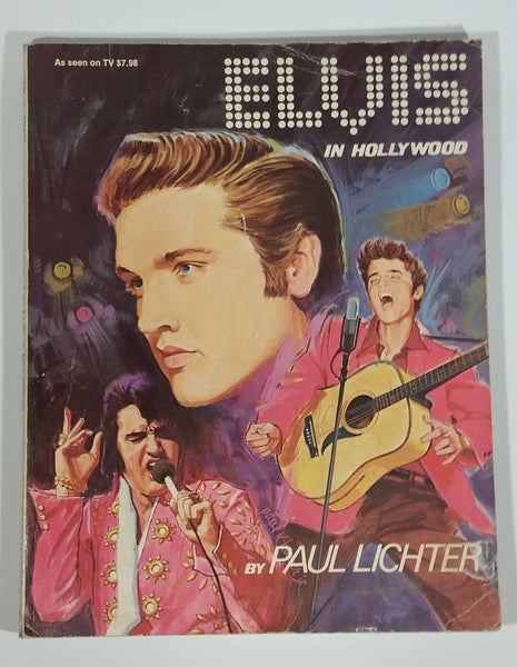 Vintage 1975 Elvis Presley "Elvis In Hollywood" Paperback Book By Paul Lichter - Treasure Valley Antiques & Collectibles