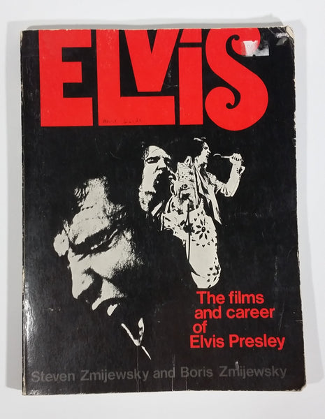 1976 Elvis The Films and Career of Elvis Presley Paper Book - Steven Zmijewsky and Boris Zmijewsky - Treasure Valley Antiques & Collectibles