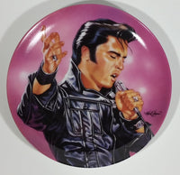 1993 Delphi Elvis Presley Commemorating The King Limited Edition Collector Plate 3 "Blues and Black Leather"