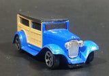 Maisto Fresh Metal 1932 Ford Wood Panel Van Blue 1/64 Scale Die Cast Toy Classic Car Vehicle - Treasure Valley Antiques & Collectibles