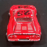 Vintage Majorette No. 211 Ferrari GTO Red White #23 1:56 Scale Die Cast Toy Car Vehicle - Made in France - Treasure Valley Antiques & Collectibles