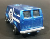 2009 Matchbox Service Center Chevy Van Custom Paint Works Metalflake Blue Die Cast Toy Car Vehicle - Treasure Valley Antiques & Collectibles