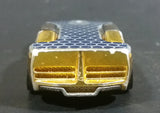 2007 Hot Wheels Solar Reflex Chrome Gold Blue Die Cast Toy Car Vehicle - Treasure Valley Antiques & Collectibles