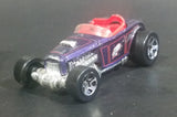 2001 Hot Wheels Skull and Crossbones Deuce Roadster Purple Die Cast Toy Hot Rod Car Vehicle - Treasure Valley Antiques & Collectibles