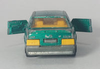Vintage Majorette Mercedes 190E 2.3 - 16 Green No. 231 Die Cast Toy Car Vehicle with Opening Doors 1/59 Scale Made in France - Treasure Valley Antiques & Collectibles