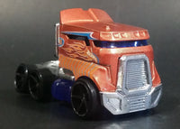 2014 Hot Wheels Hauling Rig Road Rally Copper Brown Semi Tractor Truck Die Cast Toy Car Vehicle Rig - Treasure Valley Antiques & Collectibles