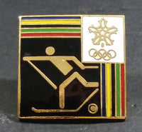 1972 Winter Olympics Saporro, Hokkaidō, Japan Cross-Country Skiing Collectible Sports Pin - Treasure Valley Antiques & Collectibles