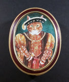 1990 Bentley's of London The Cat's Gallery Henry VIII Fruit Bon Bons Confectionery Tin Opened Still Full - Treasure Valley Antiques & Collectibles