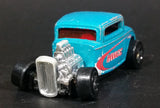 2010 Hot Wheels Hot Rods '32 Ford Metallic Turquoise Die Cast Toy Car Vehicle - Treasure Valley Antiques & Collectibles