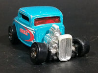 2010 Hot Wheels Hot Rods '32 Ford Metallic Turquoise Die Cast Toy Car Vehicle - Treasure Valley Antiques & Collectibles
