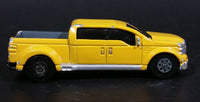 2003 Hasbro Maisto Tonka Ford Mighty F-350 Truck Yellow Die Cast Toy Car Vehicle - Treasure Valley Antiques & Collectibles