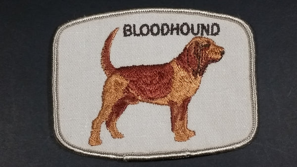 Embroidered Bloodhound Dog Sew on Patch - Treasure Valley Antiques & Collectibles