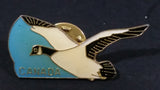 Collectible Canada Goose Bird Flying Enamel Lapel Pin - Treasure Valley Antiques & Collectibles