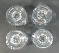 Set of 4 Vintage Libbey Pheasant Hunting Game Bird Rimmed 5" Wine Glasses - Treasure Valley Antiques & Collectibles
