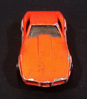 1998 Hot Wheels Tattoo Machines Corvette Stingray Orange Die Cast Toy Car Vehicle - Treasure Valley Antiques & Collectibles