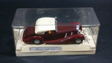 Solido Age D'Or 1939 Mercedes 540k Maroon Red #4067 Die Cast Toy Model Classic Car Vehicle in Display Case - Treasure Valley Antiques & Collectibles