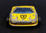 Vintage Majorette Lamborghini Diablo Yellow No. 219 1/58 Scale Die Cast Toy Dream Car Vehicle - Treasure Valley Antiques & Collectibles