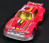 1980s Summer Marz Karz BMW 3.5 CSL S8004 Red #89 Die Cast Toy Race Car - Treasure Valley Antiques & Collectibles