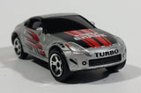 Realtoy Nissan Fairlady Z Silver Die Cast Pull Back Friction Toy Car Vehicle - Treasure Valley Antiques & Collectibles