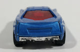 2010 Hot Wheels Police Pursuit Cadillac Cien Concept Interceptor Blue Die Cast Toy Car Law Enforcement Vehicle - Treasure Valley Antiques & Collectibles