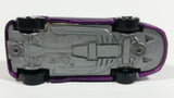 1993 Hot Wheels Silhouette II 5 DOT Wheels Metalflake Purple Die Cast Toy Car Vehicle