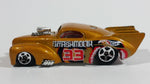 2004 Hot Wheels Smashville '41 Willys Smash Mouth Gold Die Cast Toy Hot Rod Car Vehicle - Treasure Valley Antiques & Collectibles
