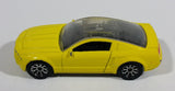 2006 Matchbox MBX Metal Ford Mustang GT Concept Yellow Die Cast Toy Car Vehicle - Treasure Valley Antiques & Collectibles