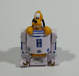 Rare Star Wars Disney Pluto Dog Cartoon Character in R2D2 Robot  3" Toy Figure Collectible